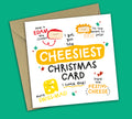 Funny Christmas Card • Cheesiest Christmas • Cheese Puns • For Friend