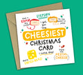 Funny Christmas Card • Cheesiest Christmas • Cheese Puns • For Stepson