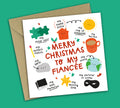 Funny Christmas Card • All The Things You Are • For Fiancée