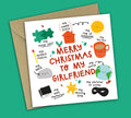 Funny Christmas Card • All The Things You Are • For Girlfriend