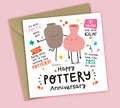 Funny 9th Anniversary Card • Pottery Anniversary
