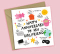 Funny Anniversary Card • All The Things You Are • For Girlfriend