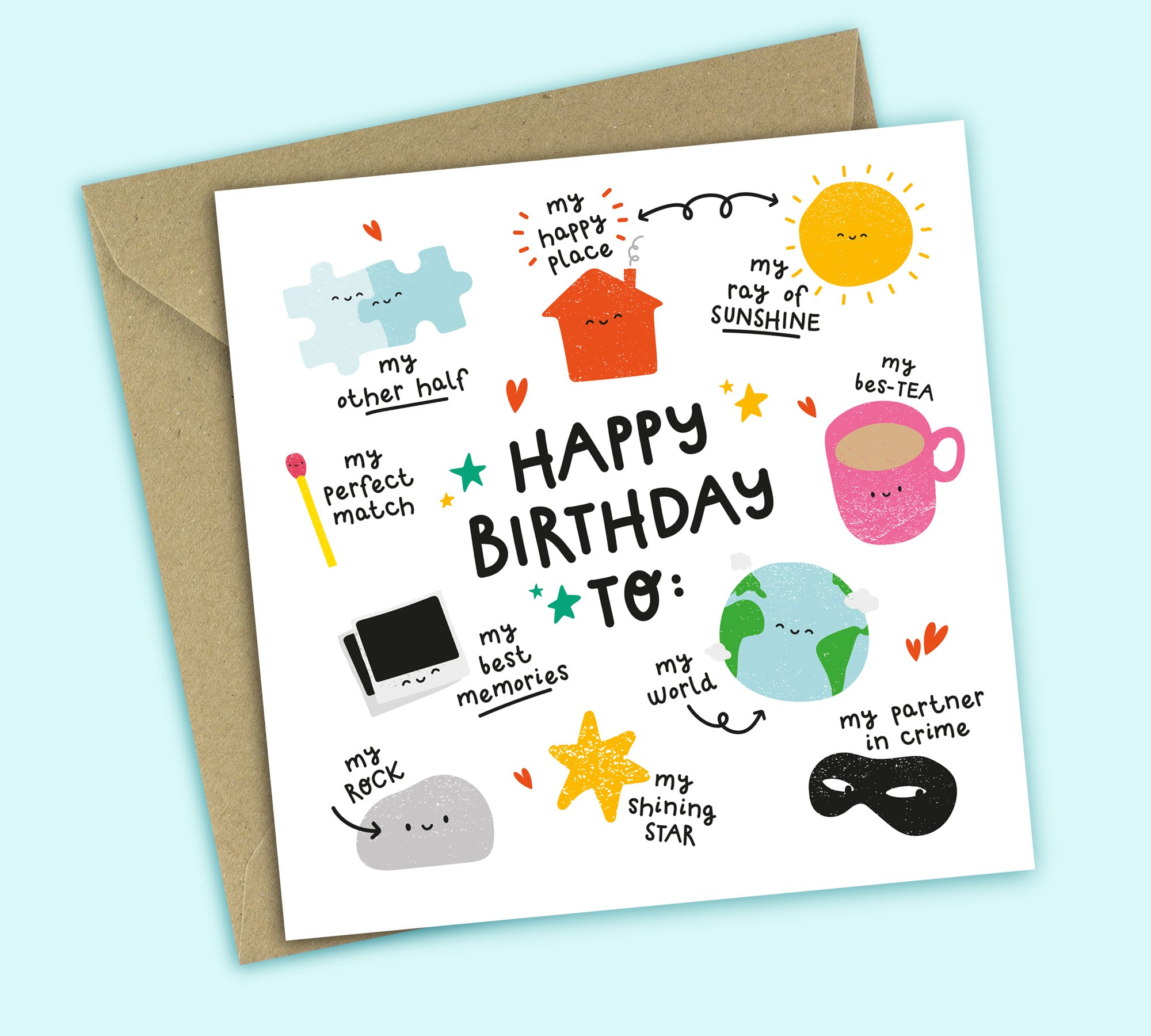 Funny Birthday Card • All The Things You Are