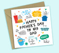 Funny Father's Day Card • All The Things You Are • For Dad