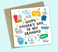 Funny Father's Day Card • All The Things You Are • For Grandad