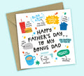 Funny Father's Day Card • All The Things You Are • For Stepdad