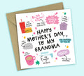 Funny Mother's Day Card • All The Things You Are • For Grandma