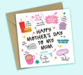 Funny Mother's Day Card • All The Things You Are • For Mum