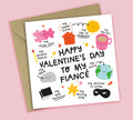 Funny Valentine's Card • All The Things You Are • For Fiancé