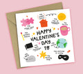 Funny Valentine's Card • Happy Valentine's Day To • All The Things You Are