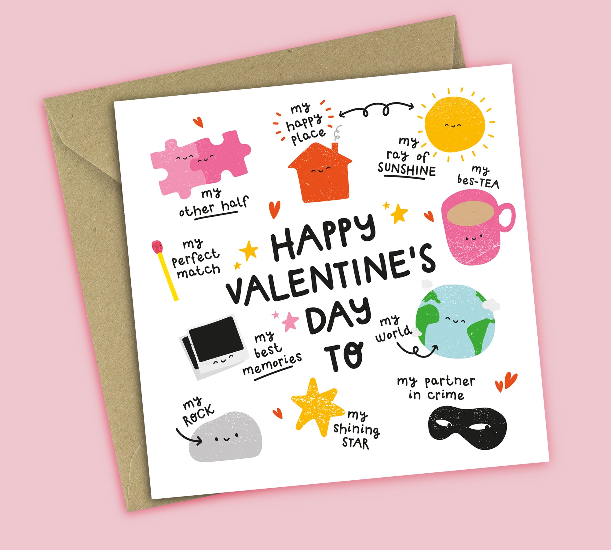 Funny Valentine's Card • Happy Valentine's Day To • All The Things You Are