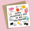 Funny Valentine's Card • All The Things You Are • For Girlfriend