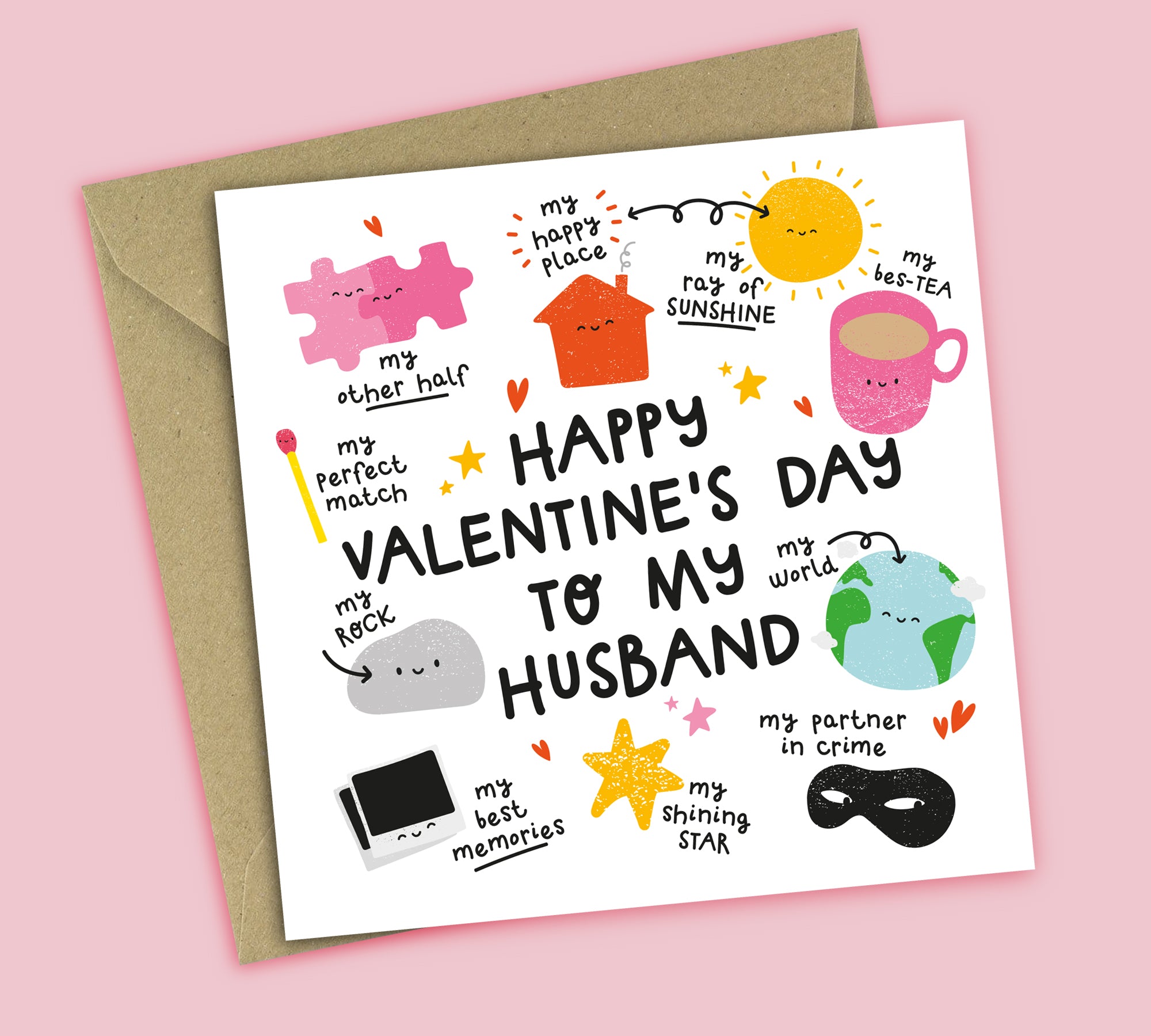 Funny Valentine's Card • All The Things You Are • For Husband