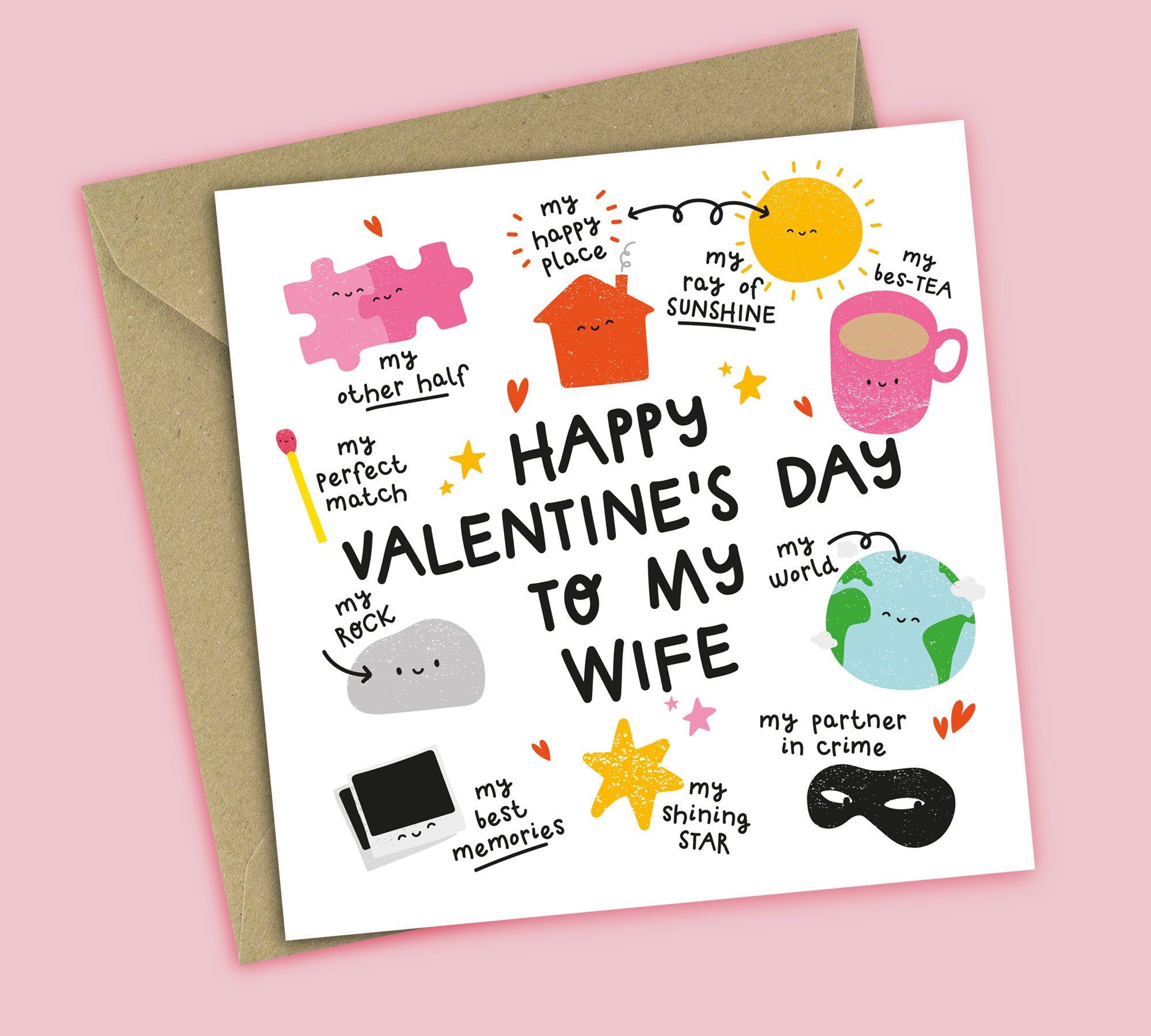 Funny Valentine's Card • All The Things You Are • For Wife