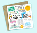Funny Friendship Card • Just To Say