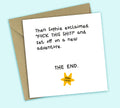 Personalised Funny New Job Card • Fuck This Shit