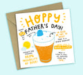 Funny Beer Father's Day Card • Hoppy Father's Day • For Dad • Alcohol Pun