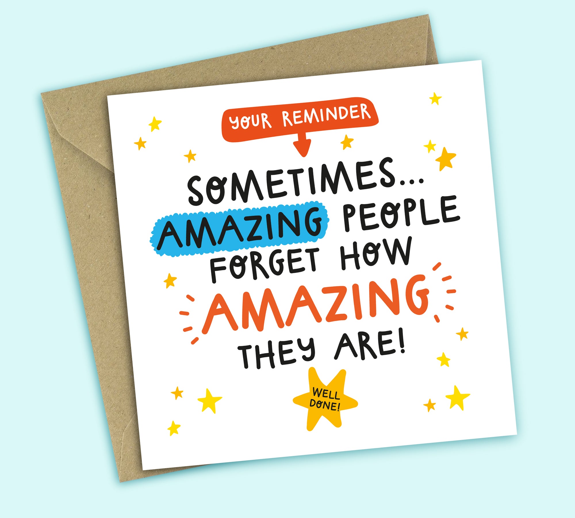 Funny Congratulations Card • Your Reminder